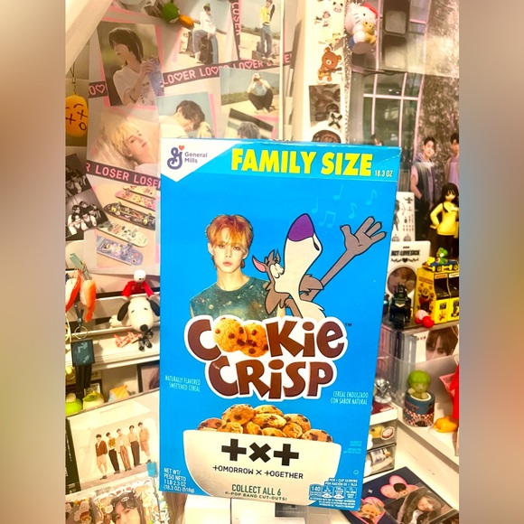 Cookie Crisp Cereal K-Pop Yeonjun- TXT Tomorrow X Together Limited Editi… - Picture 4 of 4